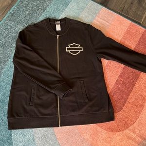 Harley Black Zip Up